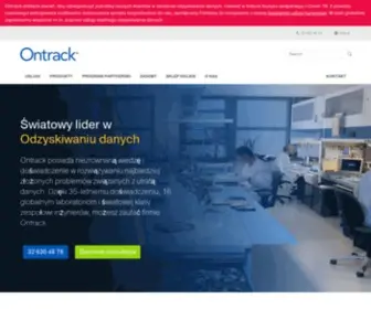 Krollontrack.pl(Odzyskiwanie danych Kroll Ontrack) Screenshot