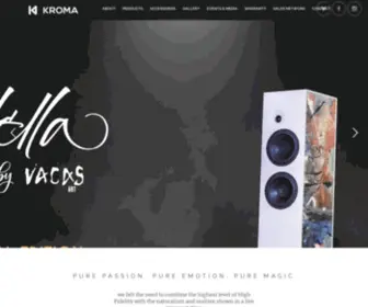 Kromaaudio.com(Kroma Audio) Screenshot