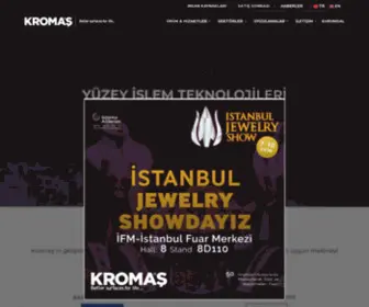 Kromas.com.tr(Kromaş Makina) Screenshot