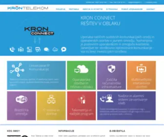 Kron-Telekom.si(Kron Telekom) Screenshot