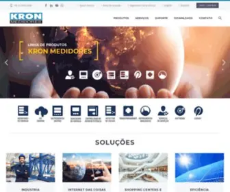 Kron.com.br(Kron Medidores) Screenshot