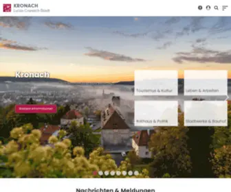 Kronach.de(Die Lucas) Screenshot