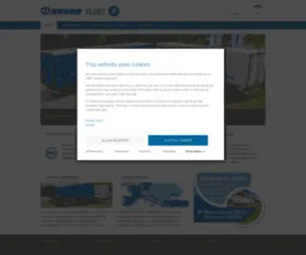 Krone-Fleet.com(KRONE Fleet) Screenshot