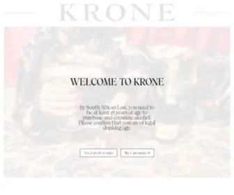 Kronemcc.com(Krone Vintage) Screenshot