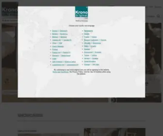 Kronoarena.com(Panele podłogowe) Screenshot