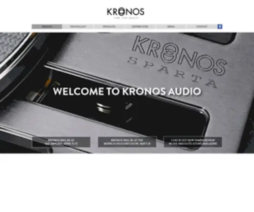 Kronosaudio.com(KRONOS) Screenshot