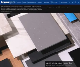 Kronospan.cz(Kronospan) Screenshot