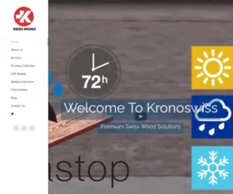 Kronoswiss.com.pk(Wooden Flooring of superior Swiss quality) Screenshot