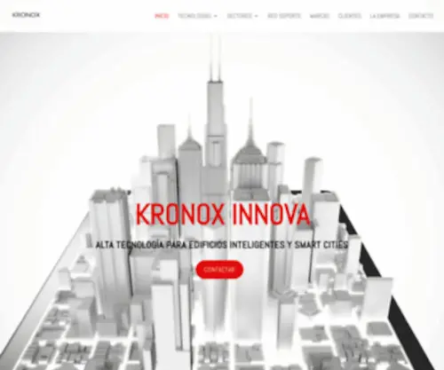 Kronox.es(ALTA TECNOLOGÍA PARA LOGÍSTICA) Screenshot