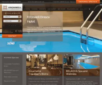 Kronwell.com(Kronwell Brasov Hotel) Screenshot