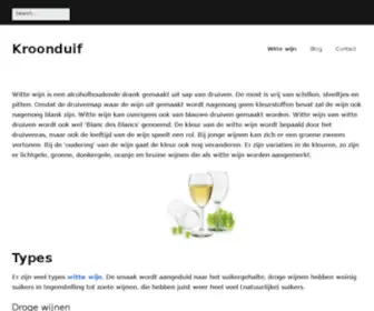 Kroonduif-Air.nl(De provider voor ondernemend Nederland) Screenshot