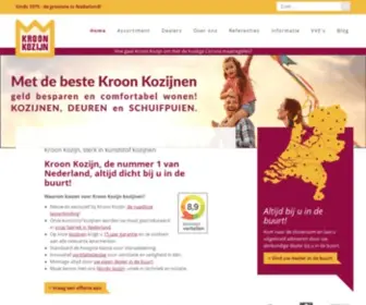 Kroonkozijn.nl Screenshot