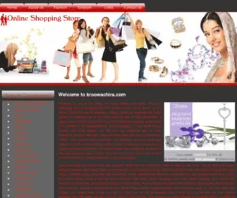 Kroowachira.com(Shopping) Screenshot