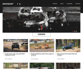 Krosskart.ee(Krosskart on väga kiire neljarattaline bagi) Screenshot