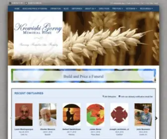 Krowickigorny.com(Krowicki Gorny Memorial Home) Screenshot