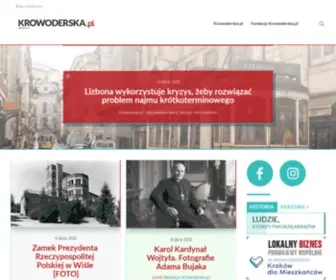 Krowoderska.pl(Blog o Krakowie) Screenshot