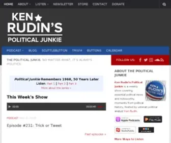 Krpoliticaljunkie.com(Ken Rudin's Political Junkie) Screenshot