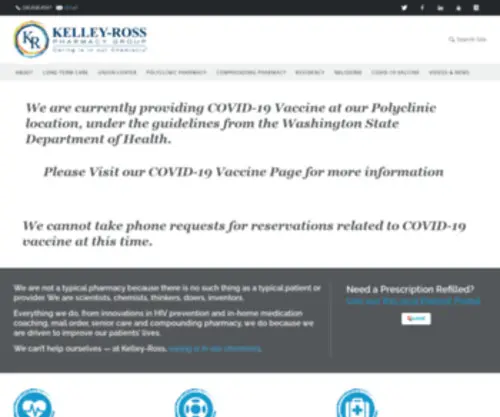 KRRPH.com(Kelley-Ross Pharmacy Group) Screenshot