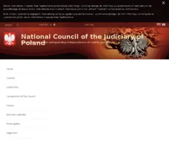 KRS.pl(Krajowa Rada Sądownictwa) Screenshot