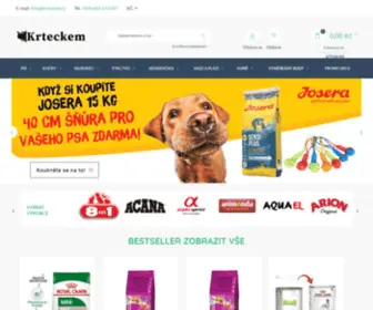 Krteckem.cz(Chovatelské potřeby) Screenshot