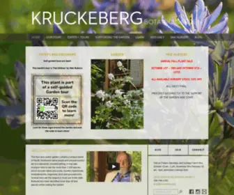 Kruckeberg.org(Kruckeberg Botanic Garden) Screenshot