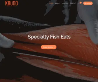 Krudofish.com(Krudo fish market) Screenshot