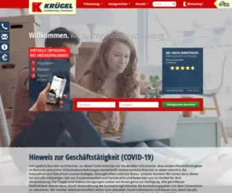 Kruegel-Umzuege.de(Hier finden Sie alles für Ihren Umzug) Screenshot