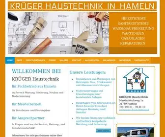 Kruegers-Haustechnikteam.de(KRÜGER) Screenshot