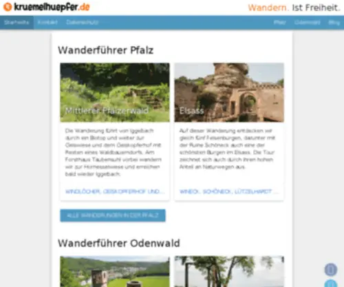 Kruemelhuepfer.de(Kruemelhuepfer) Screenshot