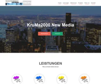 Kruma2000.de(KruMa2000 New Media) Screenshot