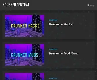 Krunkercentral.com(Krunker Central) Screenshot