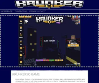 Krunkeriogame.com(Krunker io Game) Screenshot