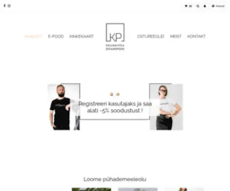 Krunnipea.ee(Eesti Disain) Screenshot