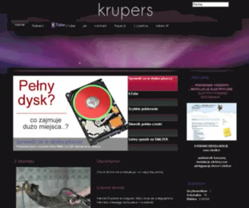 Krupers.info(KTube filmy z serwisu YouTube) Screenshot