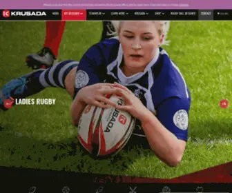 Krusada.com(Krusada Teamwear) Screenshot