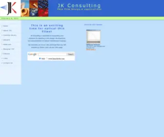 Kruschwitz.com(Optical Thin Film Consulting) Screenshot