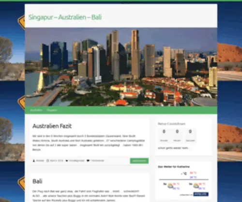 Kruse-Australien.de(Singapur) Screenshot