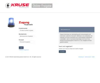 Kruse-Feuerwehr.de(Kruse-Sicherheit-Freigabeprozess) Screenshot