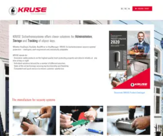 Kruse-Sicherheit.com(Intelligentes Schlüsselmanagement) Screenshot