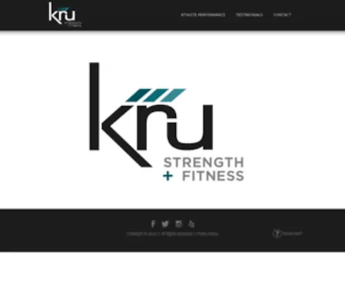 Krustrengthandfitness.com(Personal Training and Group Fitness Gym Andersonville) Screenshot
