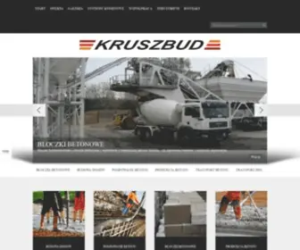 Kruszbud.com(Producent Betonu) Screenshot