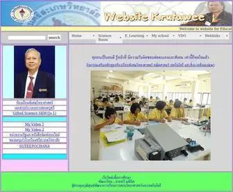 Krutawee.com(Website for education by tawee maneenil) Screenshot