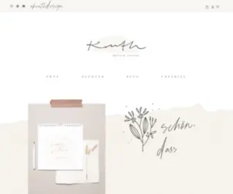 Kruthdesign.com(Kruth Design) Screenshot