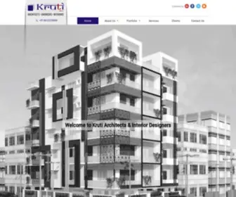 Kruti.in(Professional Architects) Screenshot