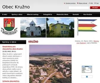 Kruzno.sk(Kružno) Screenshot