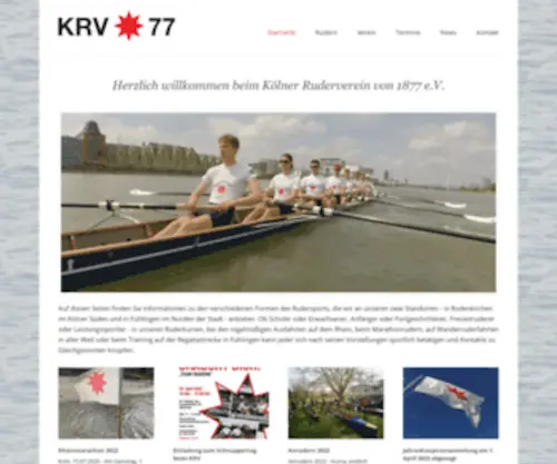 KRV77.de(Startseite) Screenshot