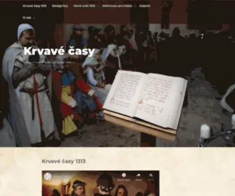 Krvavecasy.cz(Krvavé časy 1313) Screenshot