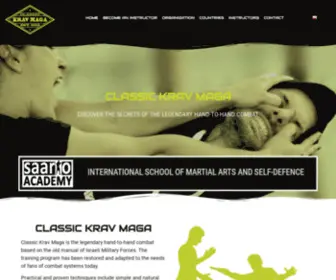 KRVMG.com(Classic Krav Maga) Screenshot