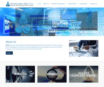 KRVpco.com(Business & Management Risk Consulting Pvt Ltd) Screenshot
