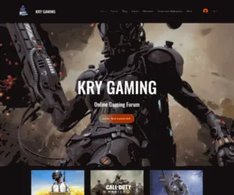 KRygaming.com(KRY Gaming) Screenshot